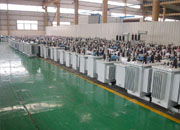大同油浸式变压器成品车间